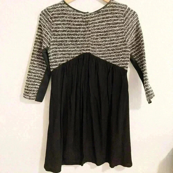 Maeve Anthro Sweater Dress Black size SP - Picture 4 of 12